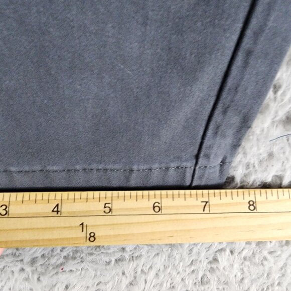 Jachs Pants Mens 31x34 Gray Stretch Mid Rise Straight Slim Straight Leg *NWT* - Picture 8 of 14
